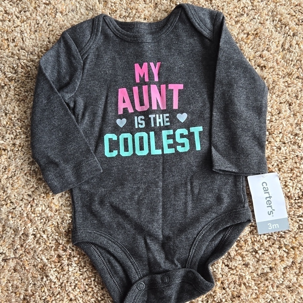 Carter's shirt, 3 months, nwt